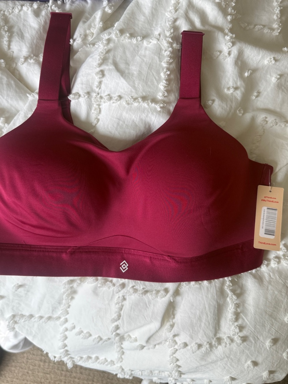 ThirdLove Seamless Sports Bra - Burgundy Wine